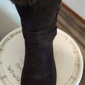 Black Suede Airwalk Snow Boots Size 11